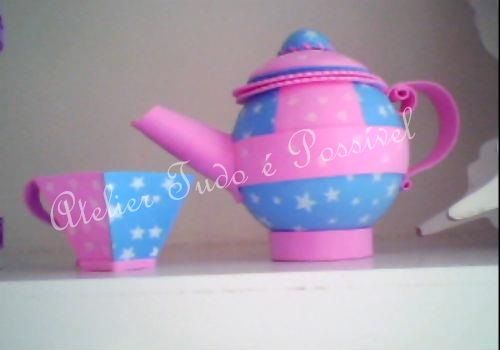 Conjunto Bule e xícara