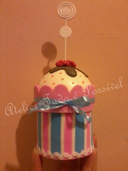 Cupcake porta-trecos